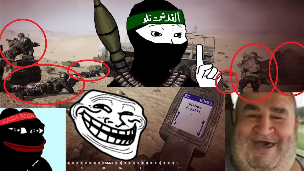 Squad - doing a little trolling ( suicide bombing)