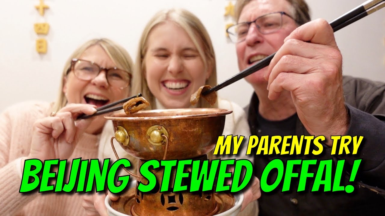 My parents try BEIJING FOOD for the first time!!
