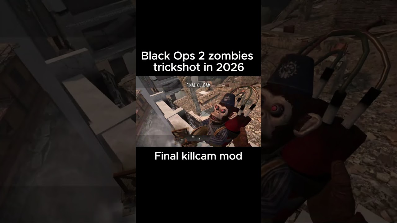BO2 Zombies trickshot in 2026 (Plutonium) 🧟‍♂️ 