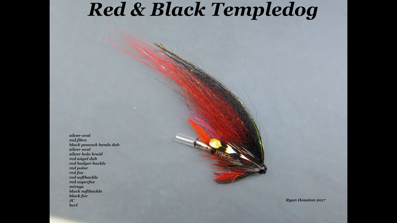TYING THE RED & BLACK TEMPLEDOG WITH RYAN HOUSTON 2017