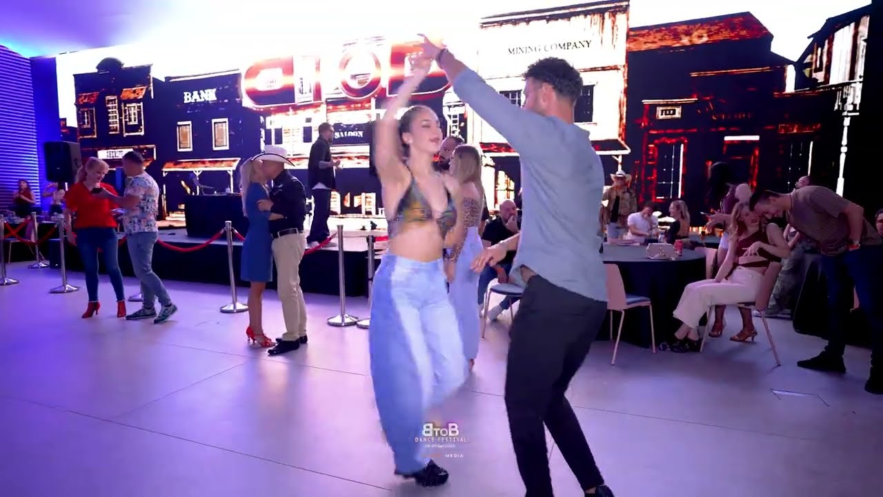 Florin C. & Bianca S. Salsa Social Dance  ⁨@BtoBBachataDanceFestival⁩  26-29 sept 2025