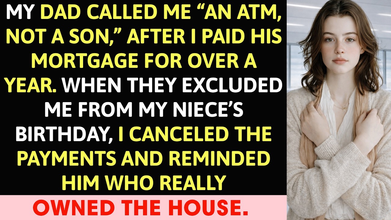 My Dad Called Me “An ATM, Not A Son,” After I Paid His Mortgage For Months…