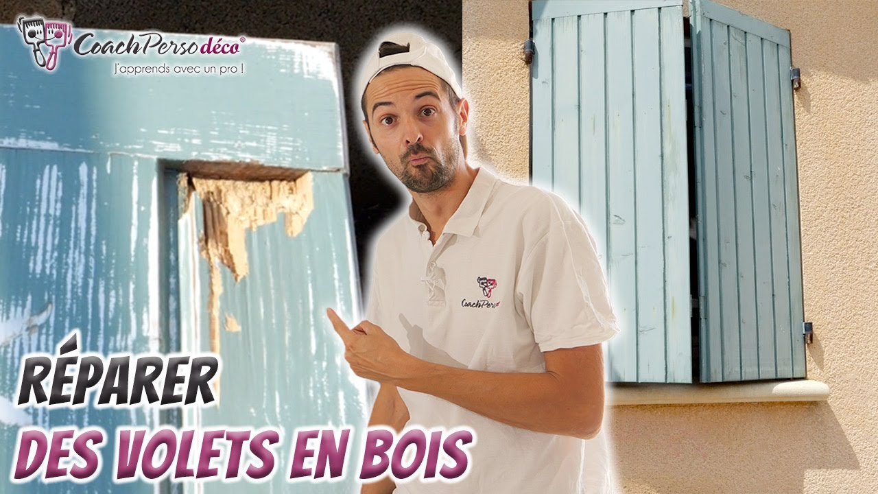 Réparer & Préparer un Volet en Bois Abîmé – Étapes Clés à Ne Pas Zapper ! 🪵