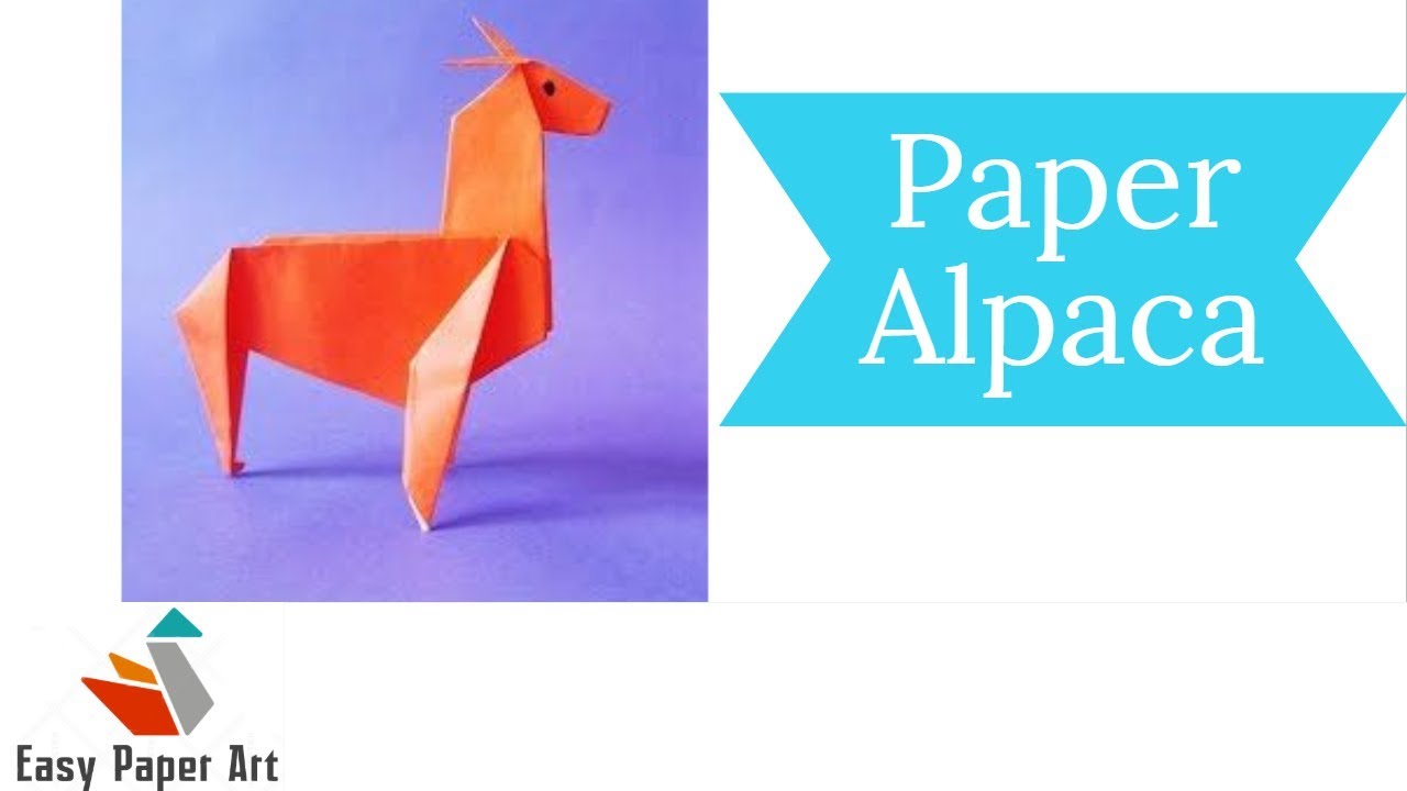 Alpaca Origami