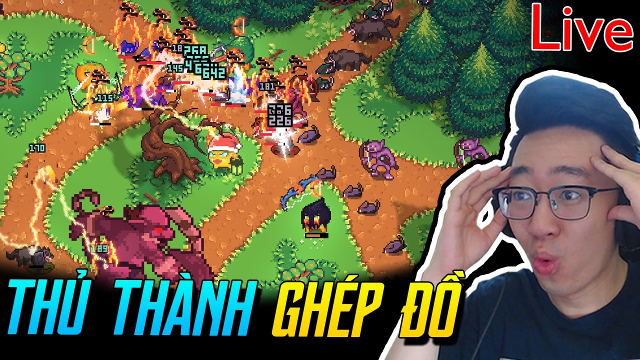 Game thủ thành và kết hợp trang bị đồ họa lỏ - Tangy TD (16/3)