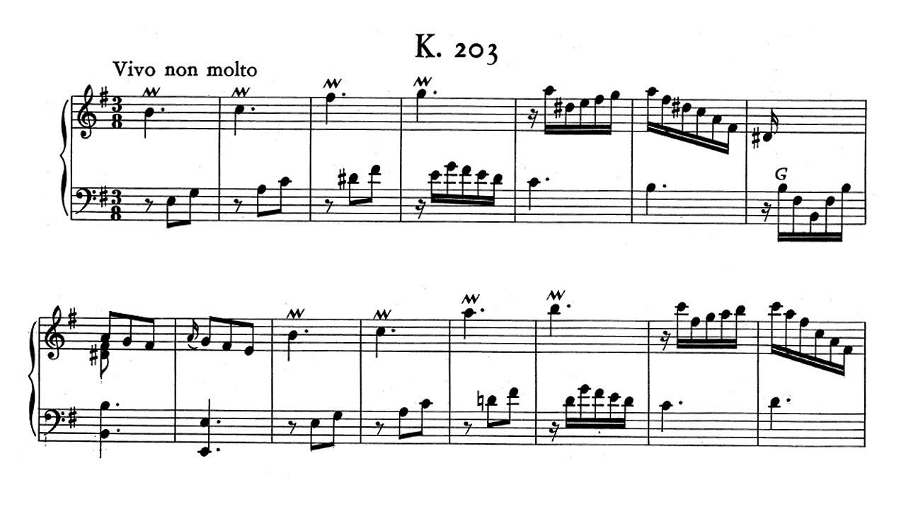 Scarlatti: Sonata in E Minor K 203 - Anthony di Bonaventura, 1972 - CSQ 2044