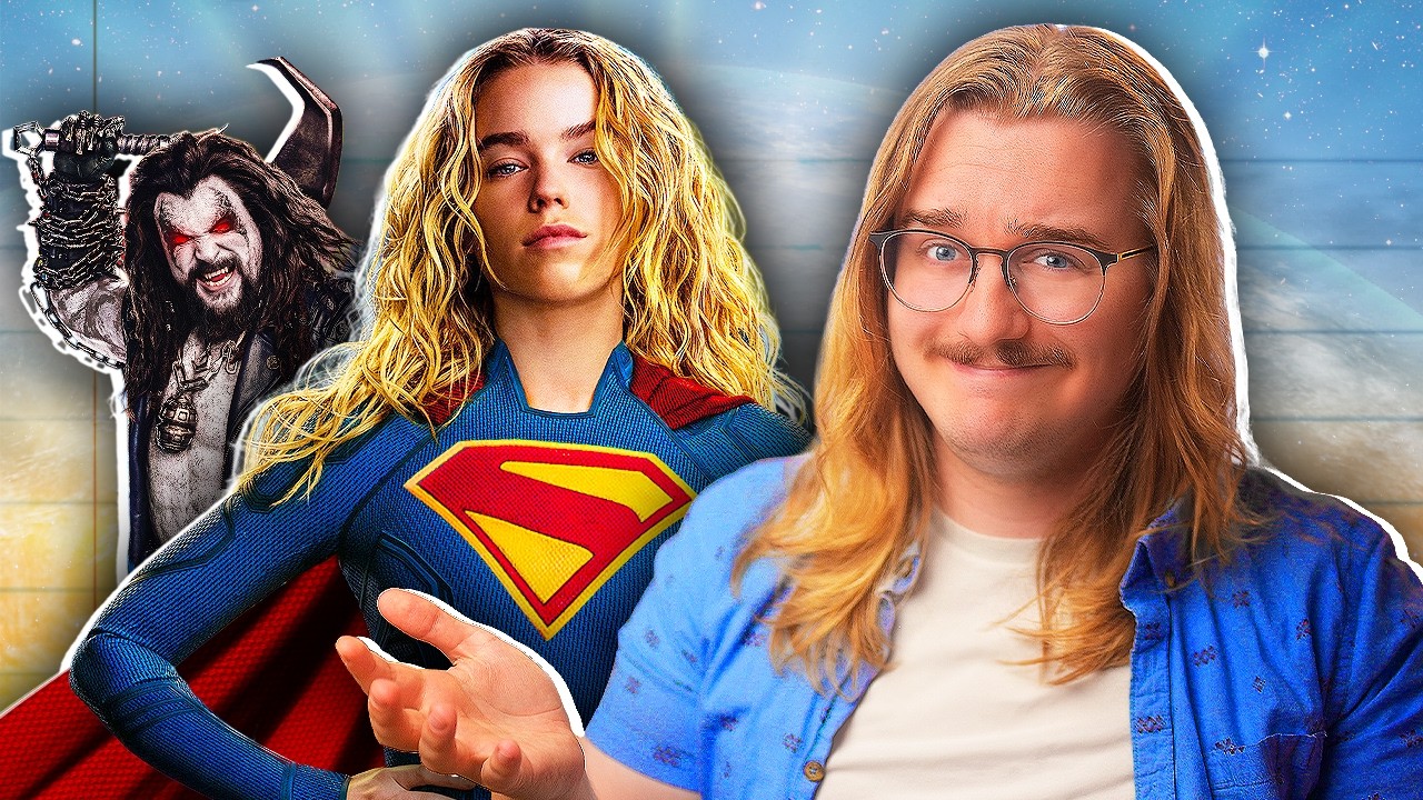 a normal video about supergirl.
