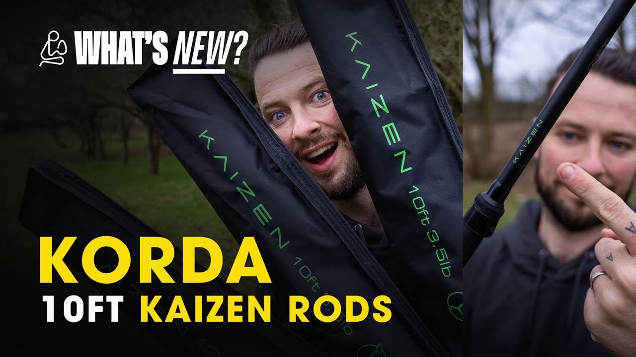 ОБЗОР ЛОВЛИ КАРПОВ - Korda 10ft Kaizen Rods