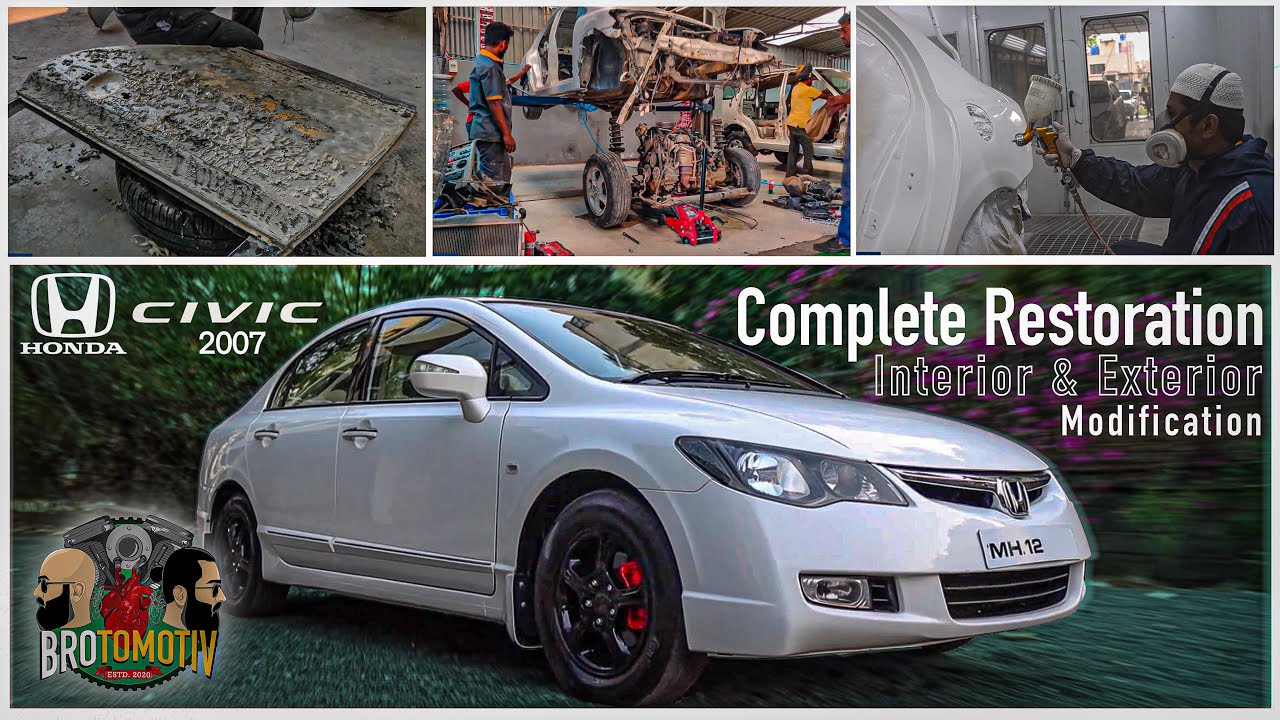 We Restored this Honda Civic Completely, EXTERIOR & INTERIOR | Brotomotiv