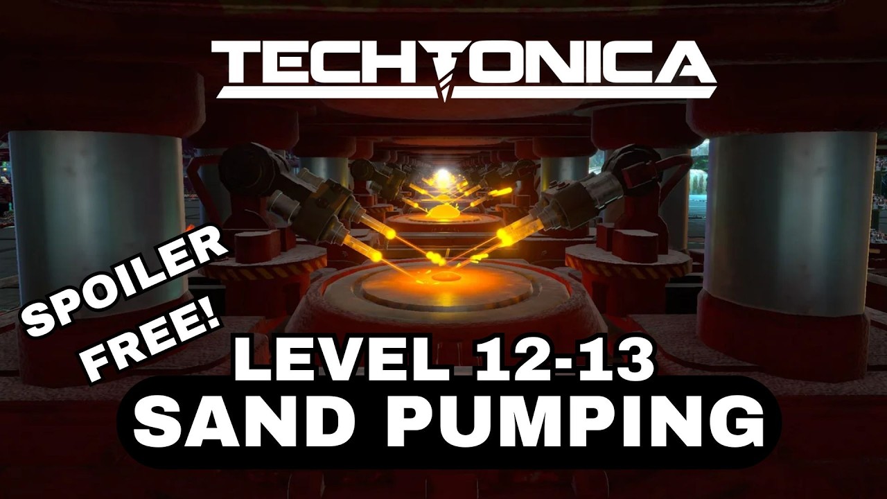 How to deal with Sand Pumping | Techtonica Guide (full release version)