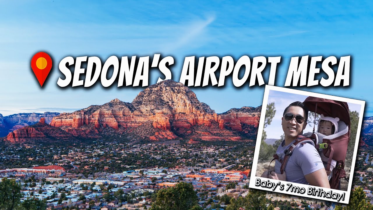 360 Views over Sedona, Arizona from Airport Mesa