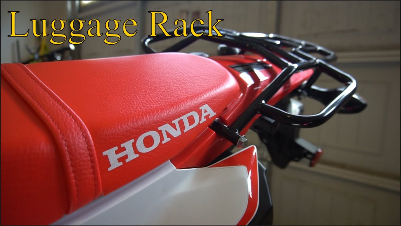 CRF300L Luggage Rack - Install and Review - Bikerzbits