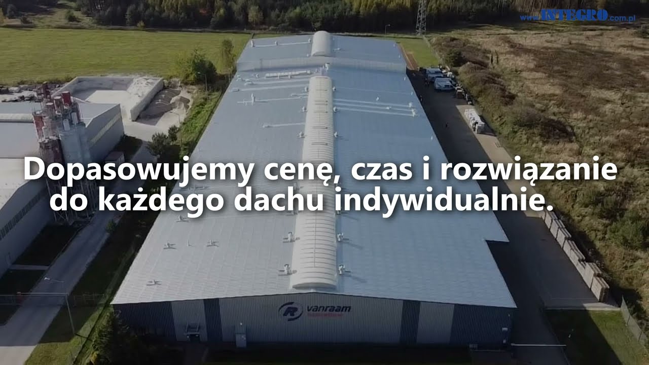 INTEGRO DACH SYSTEM - naprawy i renowacje dachów przemysłowych i komunalnych na terenie całej Polski