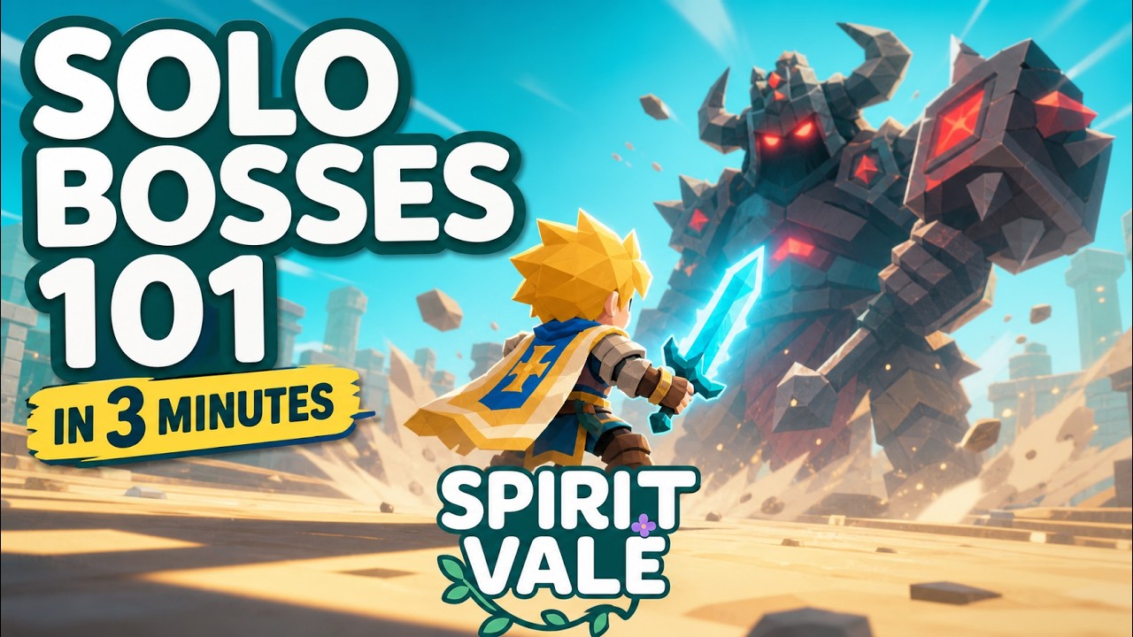 Spirit Vale Learn to Solo Bosses in 3 Minutes