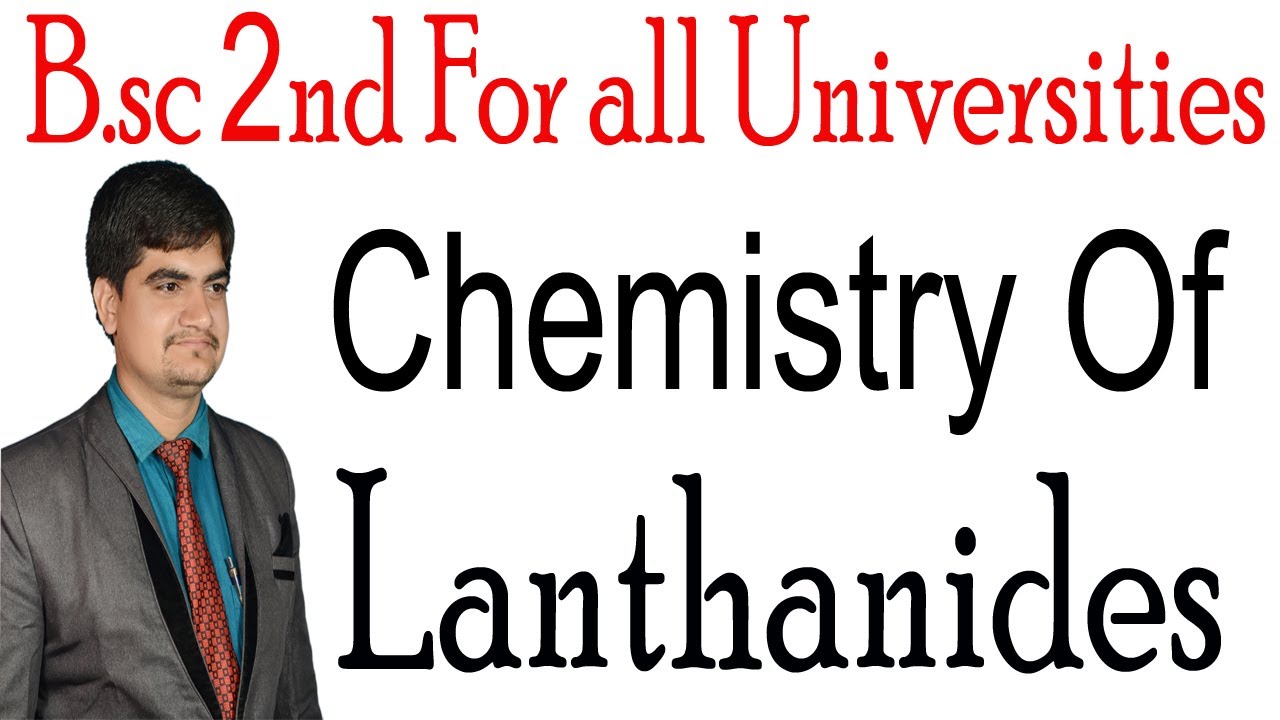 Ion exchange method for extraction of lanthanides unit chemistry of lanthanides B.sc for all univ.