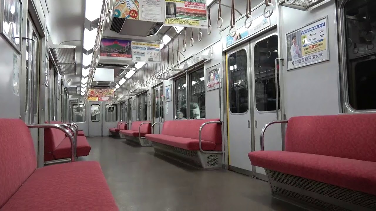 養老鉄道600系 D02編成 サ552 北大垣駅 &rarr; 東赤坂駅 揖斐線 走行動画 走行音 線路 ジョイント音