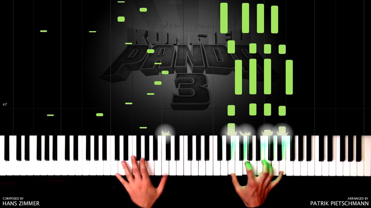 Hans Zimmer - Kung Fu Panda 3 - Father and Son (Piano Version) + Sheet Music