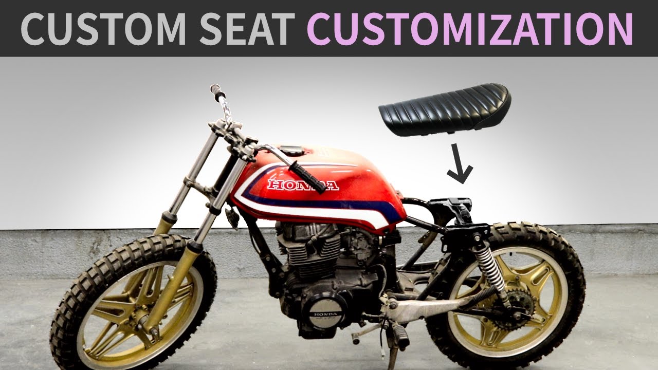 Изготовление индивидуального сиденья для мотоцикла — Honda CB400 Cafe Racer Build E2·S1
