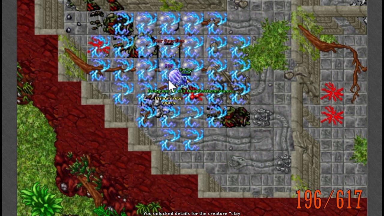 Tibia Jornada: Urikao[EP06] ~ [2 Achievements]+[Clay Guardian+Skunk+Parrot+DarkApprentice]+[199/617]