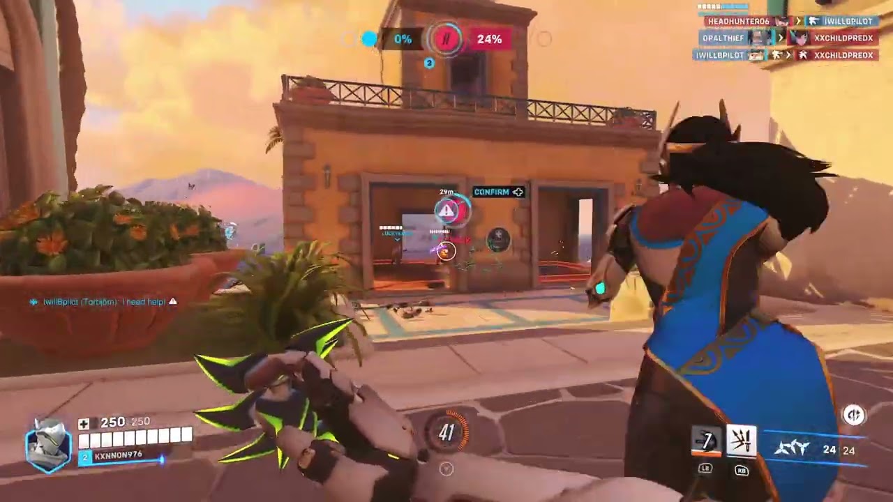 8th match in overwatch 2 (genji)