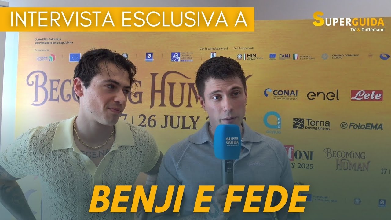 Giffoni Film Festival 2025, intervista esclusiva a Benji e Fede