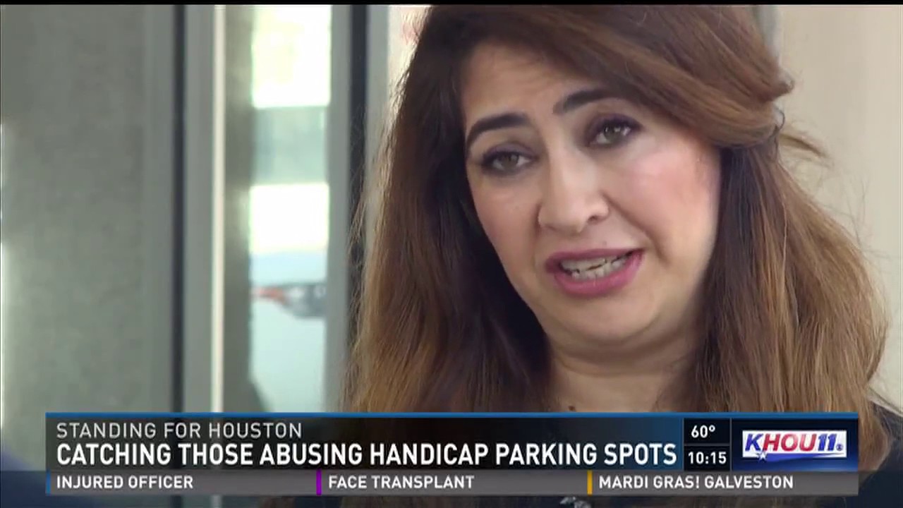 Catching those abusing handicap parking spots