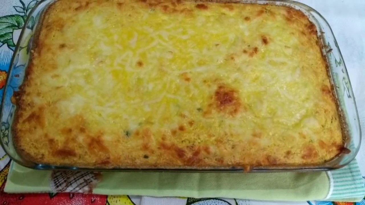 Como fazer Suflê de Frango Rápido  fácil uma delícia.