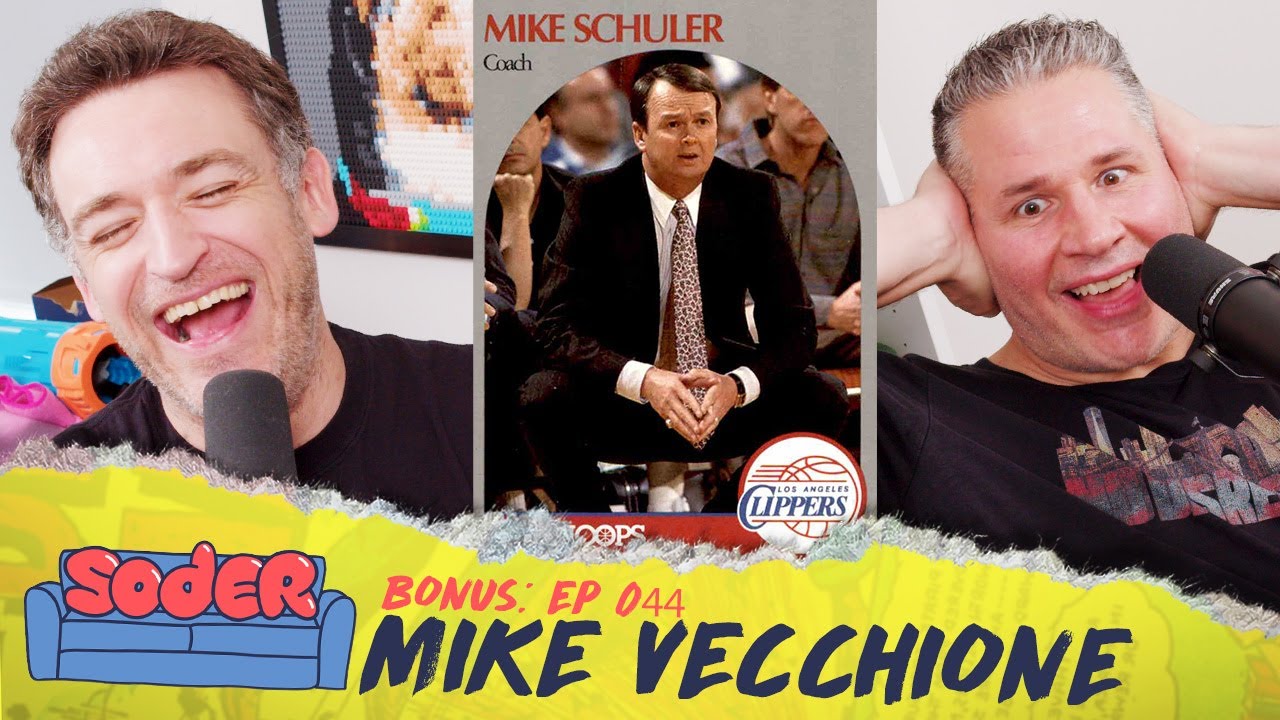 1991 NBA Hoops Cards with Mike Vecchione | Soder Podcast | EP 44