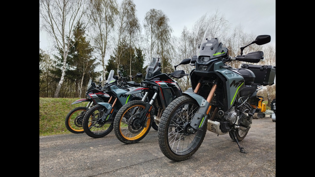 2) QJ Motor STR 450 RX i CF Moto 450 MT - Wstępne por&oacute;wnanie motocykli