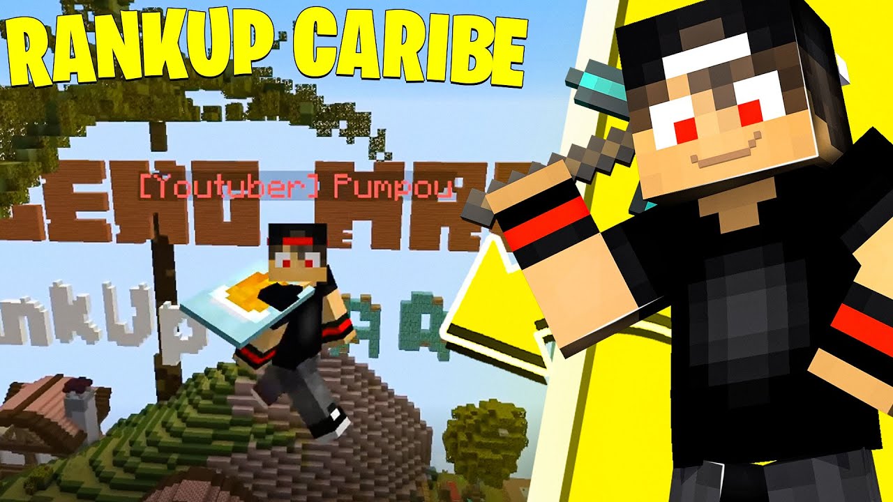 MELHOR SERVIDOR DE RANKUP TEMA CARIBE! LegendMania 1.8x