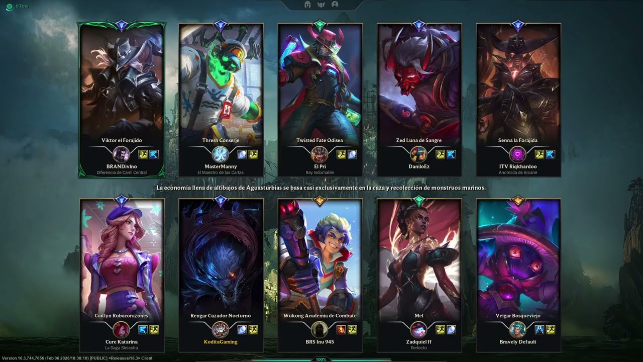 GAMEPLAY - LOL - ARAM:CAOS
