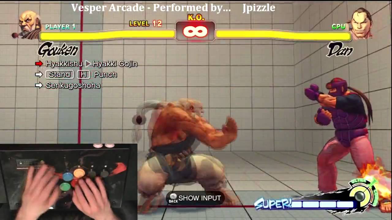 Super Street Fighter 4 Trials - Gouken