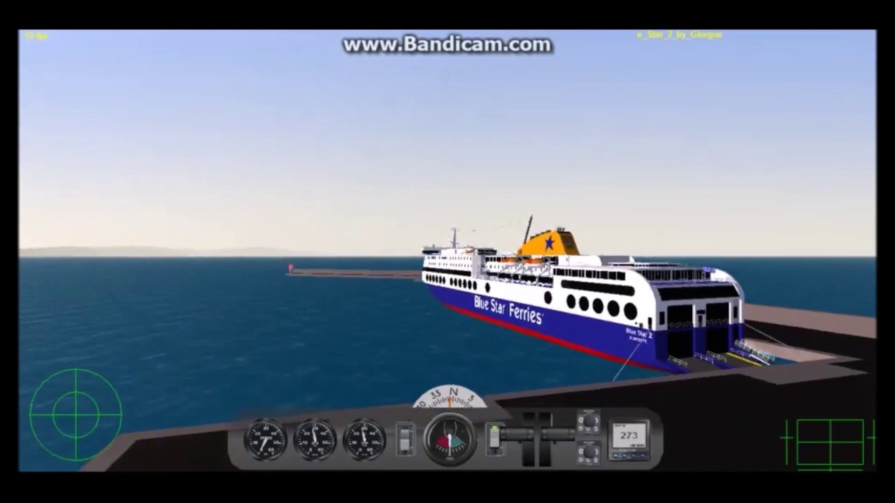 Blue star 2 άφιξη  στην Ρόδος!!!(VEHICLE SIMULATOR)