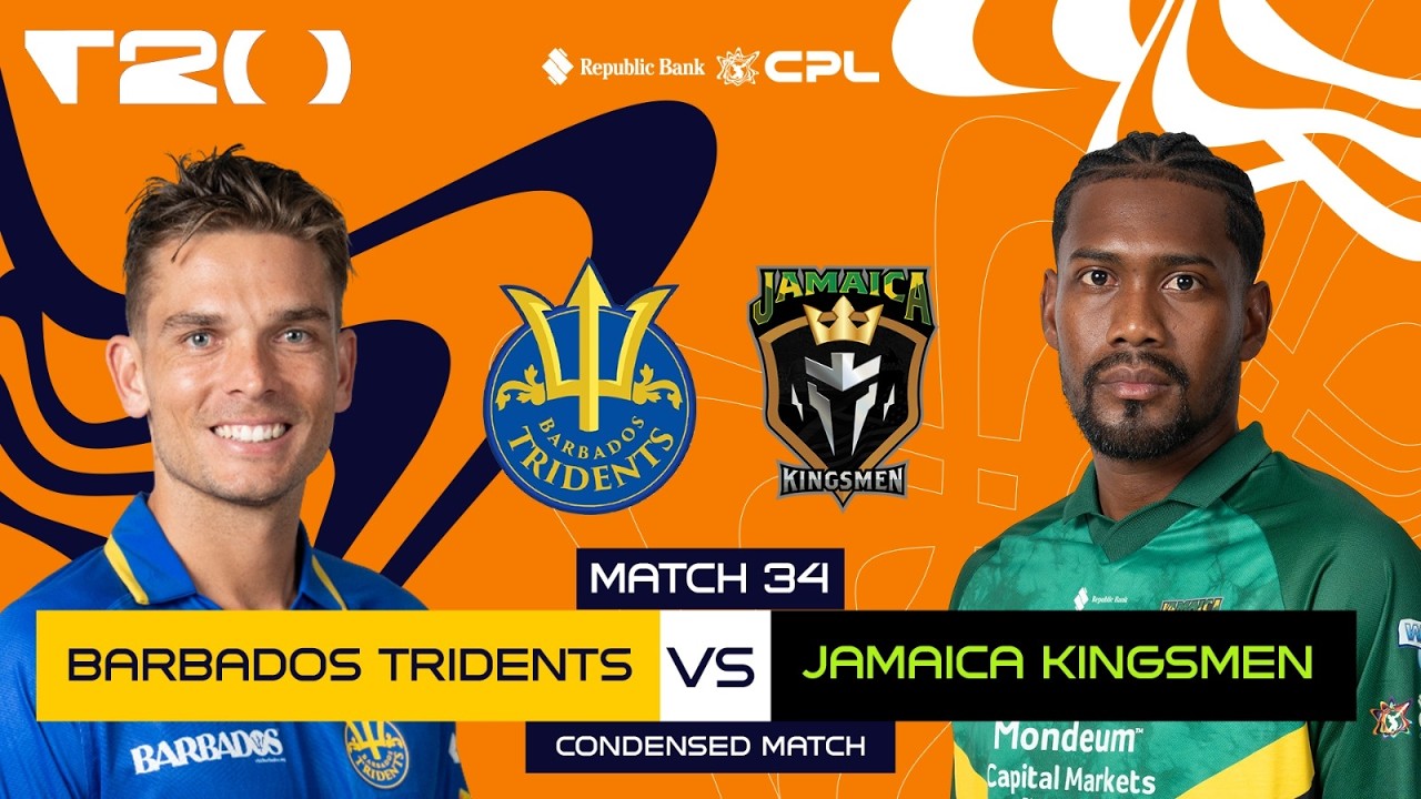 Condensed Match | Barbados Tridents vs Jamaica Kingsmen | CPL 2026