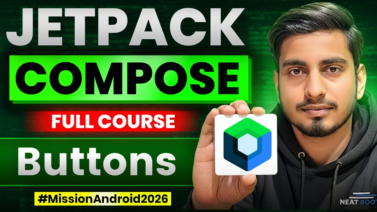 Buttons in Jetpack Compose | Mission Android 2026 (#05)