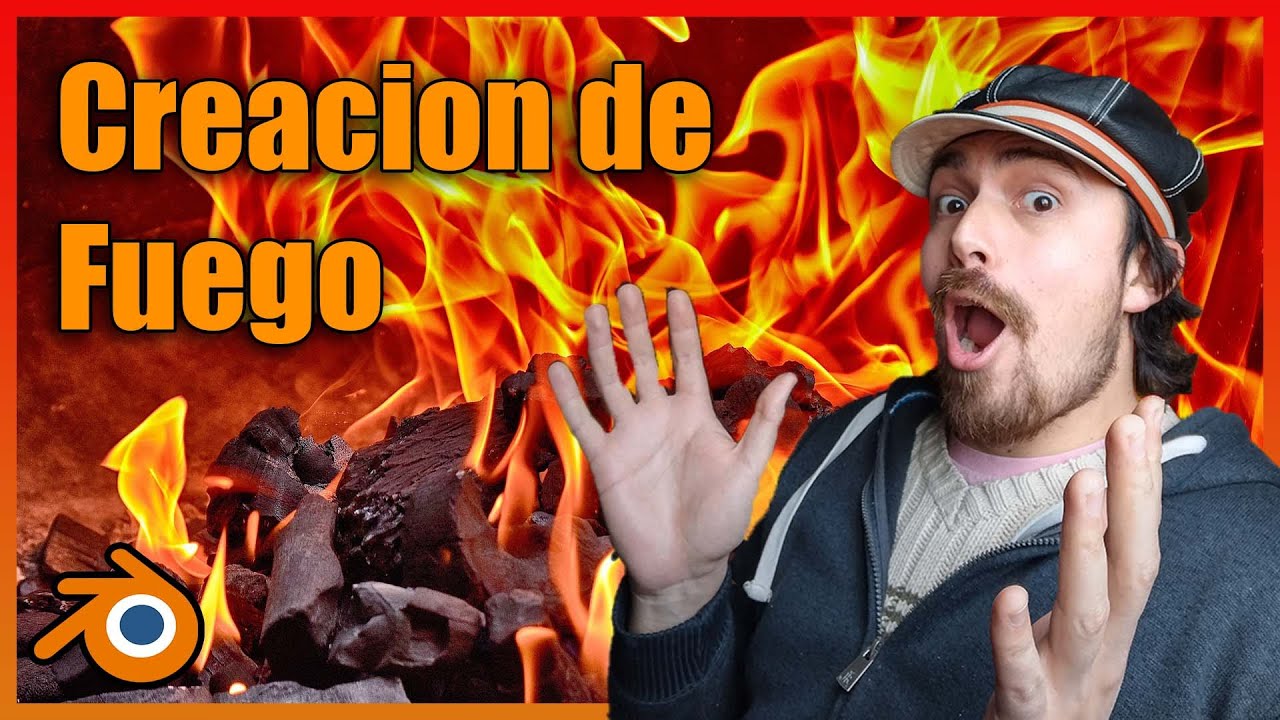 🔥Como Simular Fuego en Blender 3.X Paso a Paso