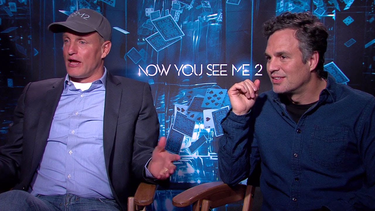 Woody Harrelson & Mark Ruffalo Interview - Now You See Me 2 (HD)