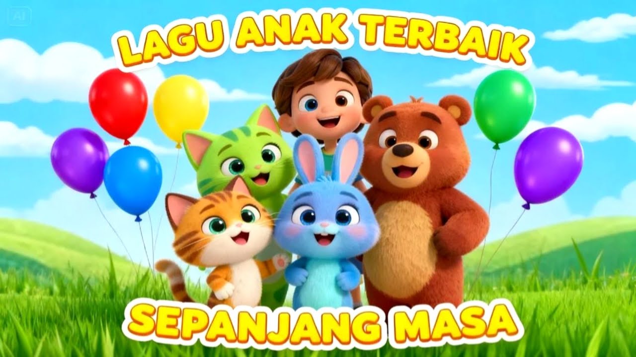 🔴【LIVE】Balonku Ada Lima - Lagu Anak kecil - Kompilasi Lagu Anak Indonesia Populer // fizaakids