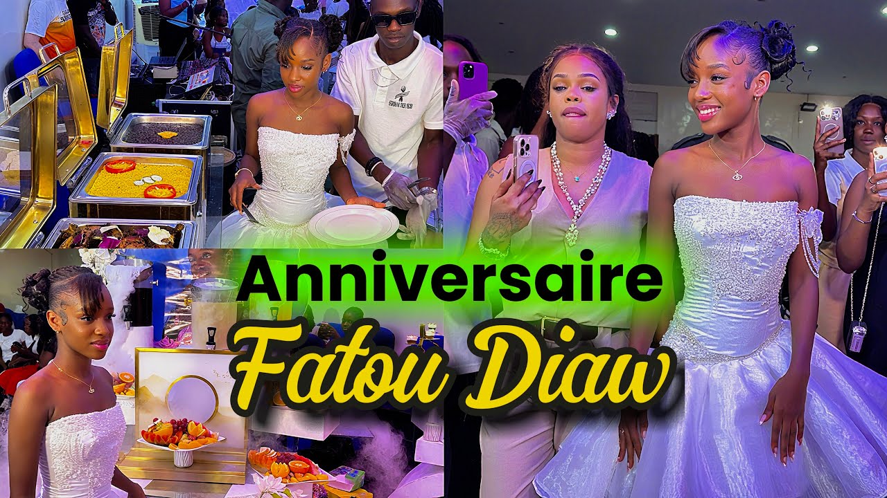 🌹Anniversaire Royal de Fatou Diaw la fille de Mame Ndiaye Savons 