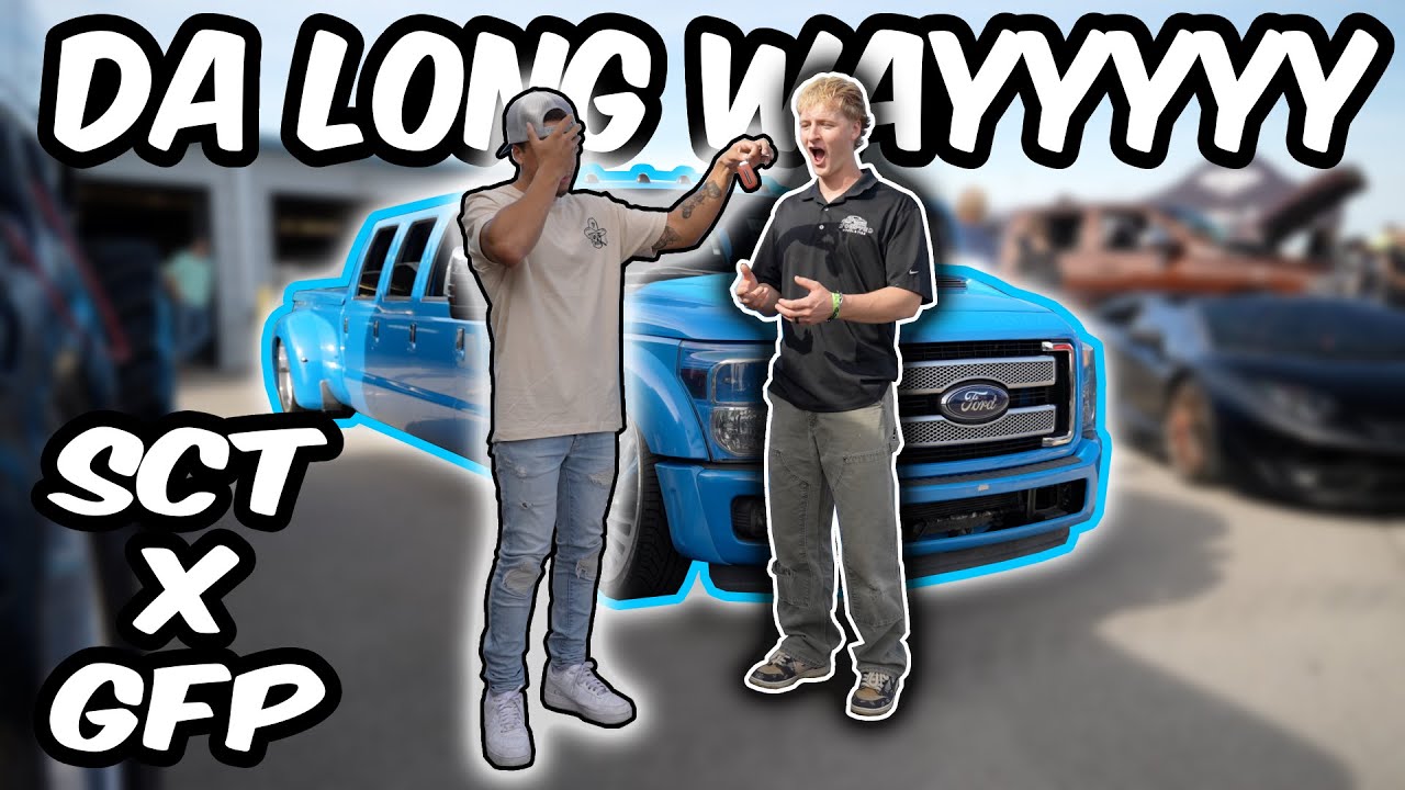 Гейб Фаррелл подарил мне свой 8-дверный F450!!