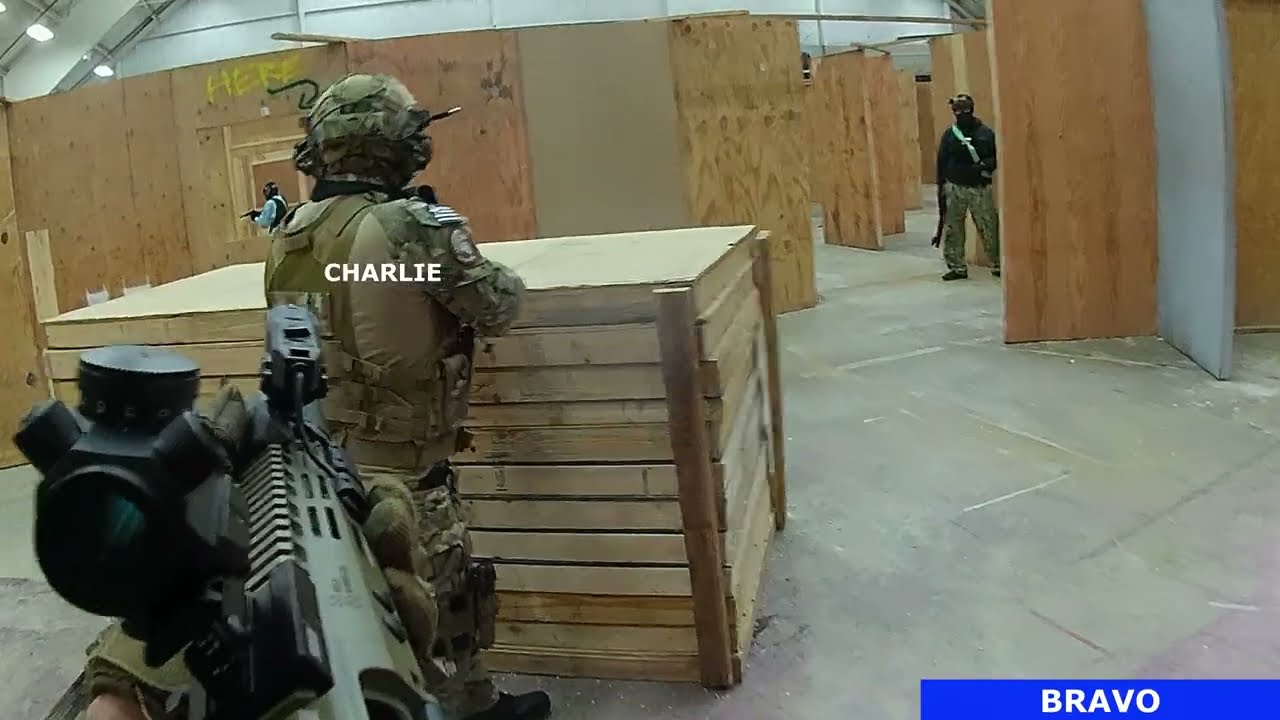 Airsoft Assault Team CQB indoor #HellenicAirsoftArmy