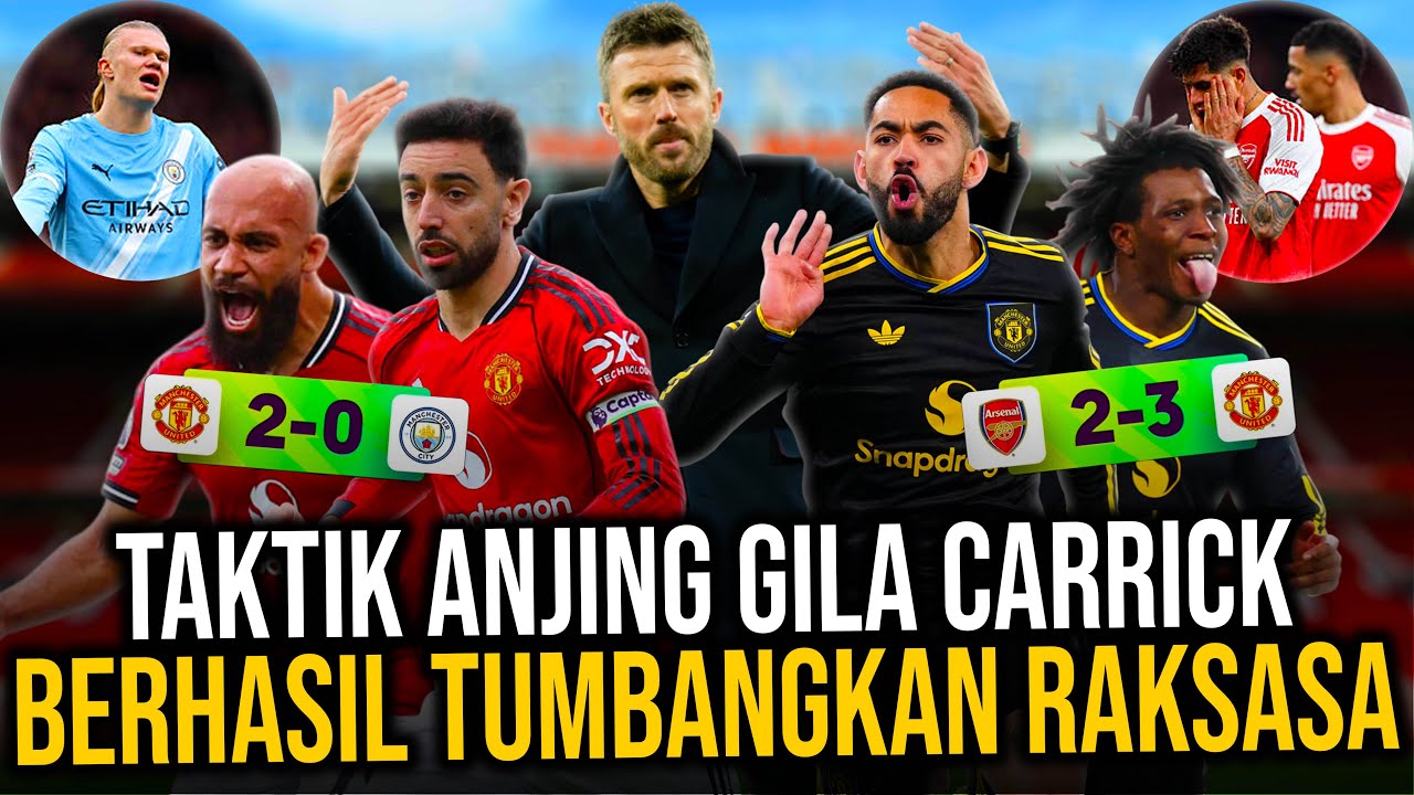 TERLALU GANAS HINGGA DIJULUKI ANJING GILA! KEJENIUSAN CARRICK UBAH TIM PESAKITAN KE PEMBUNUH RAKSASA