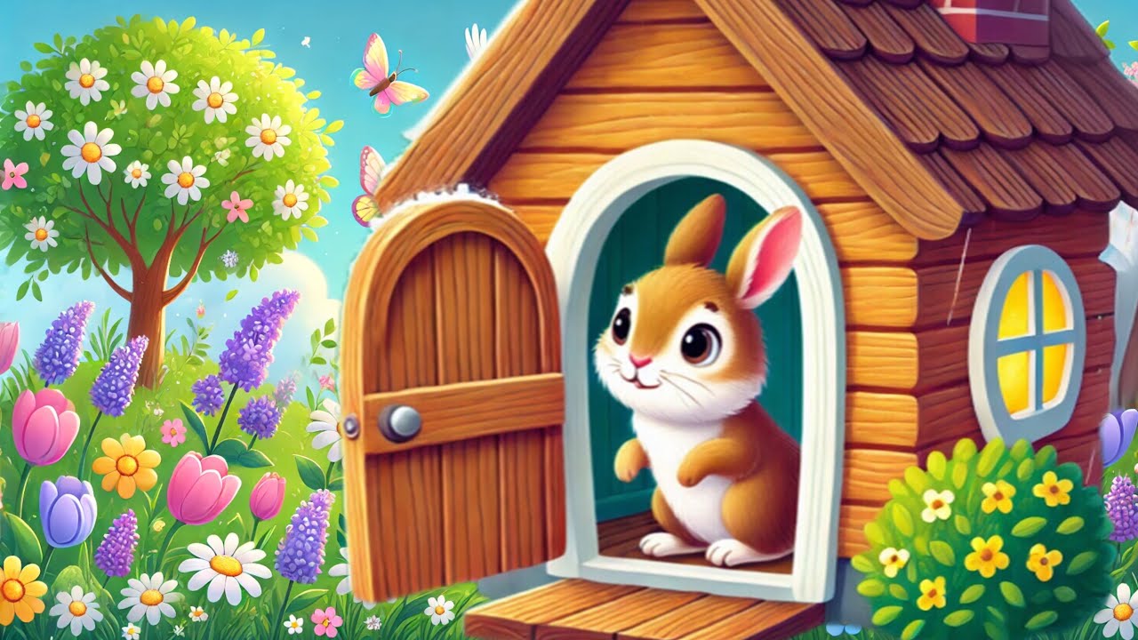 Le Lapin et l&rsquo;Oiseau &ndash; Comptine joyeuse pour enfants | Chanson anim&eacute;e et color&eacute;e