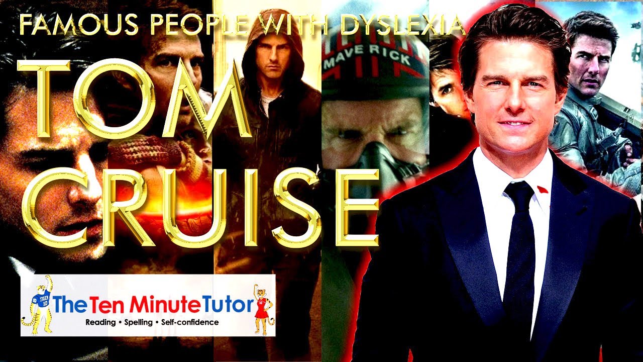Tom Cruise - Famous People with Dyslexia