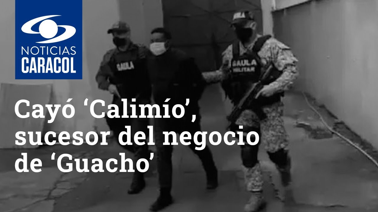 Cayó ‘Calimío’, sucesor del negocio de ‘Guacho’: grabó canción en la que relata sus crímenes