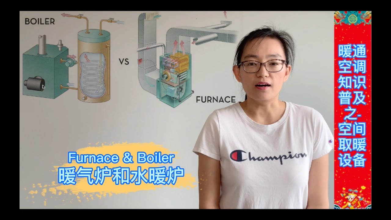 HVAC Basic Training|空间取暖设备|Furnace & AC|暖气炉和水暖炉|Boiler & Furnace|水暖炉|水暖炉供热的优缺点|一般效能 |中等效能|高效能