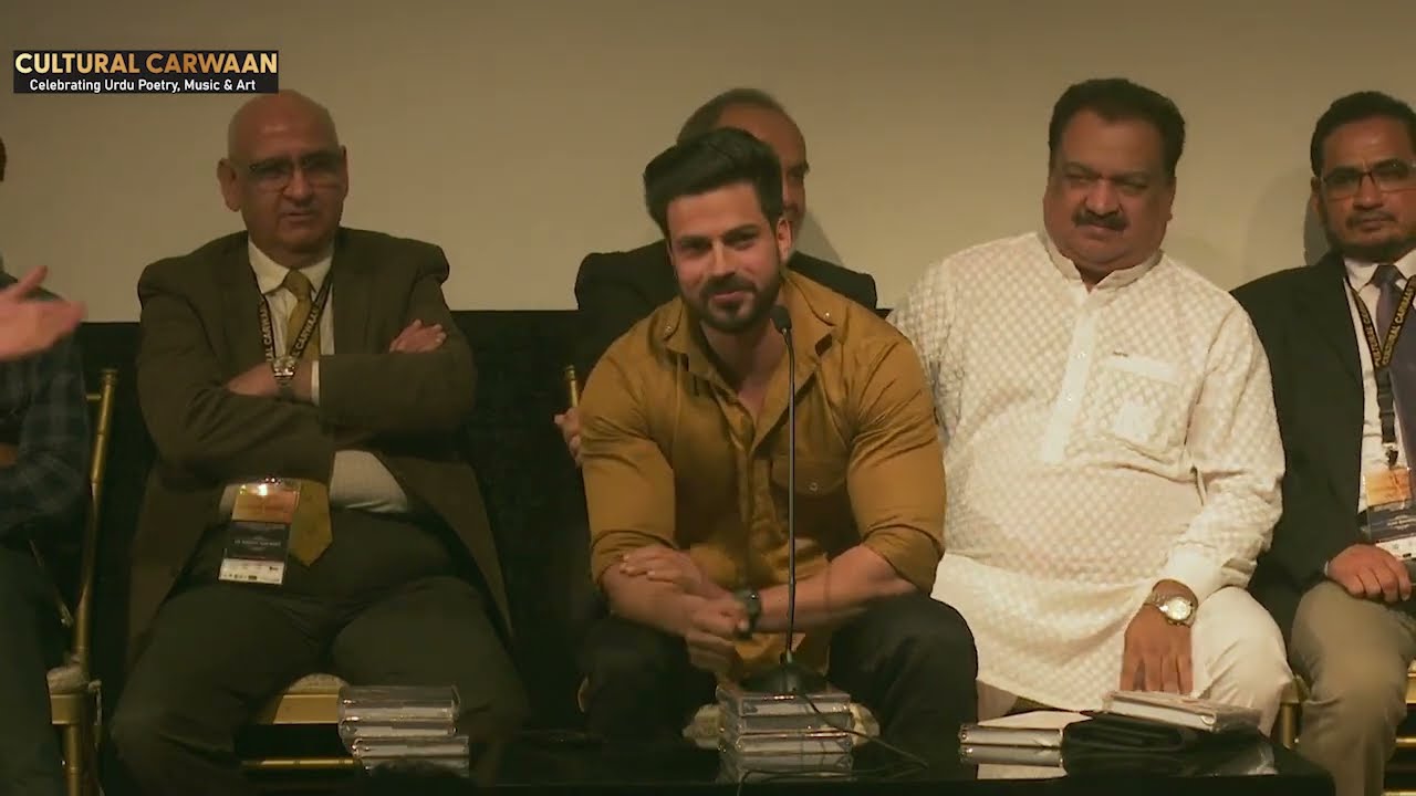 Tauseif Tabish kashmiri शायर ने महफ़िल लूट ली, best poetry Dubai Mushaira 