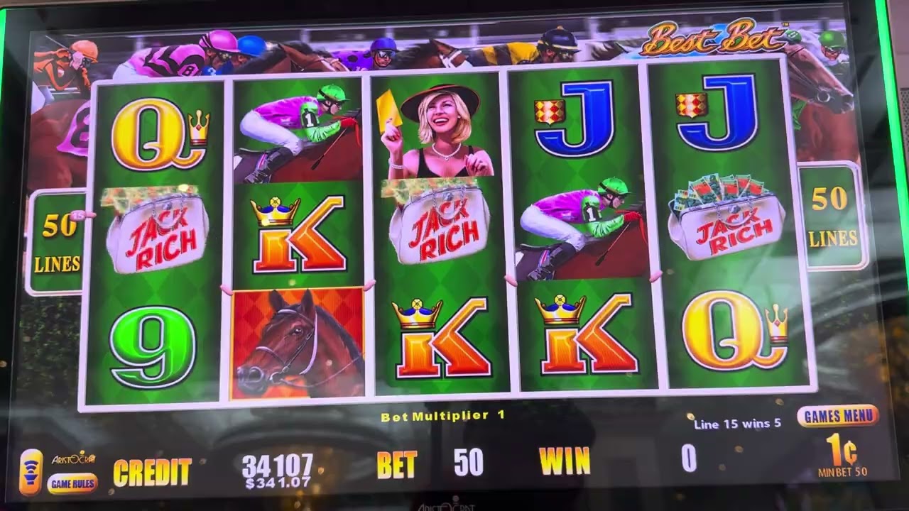 Max bet $3.75, lightning link.