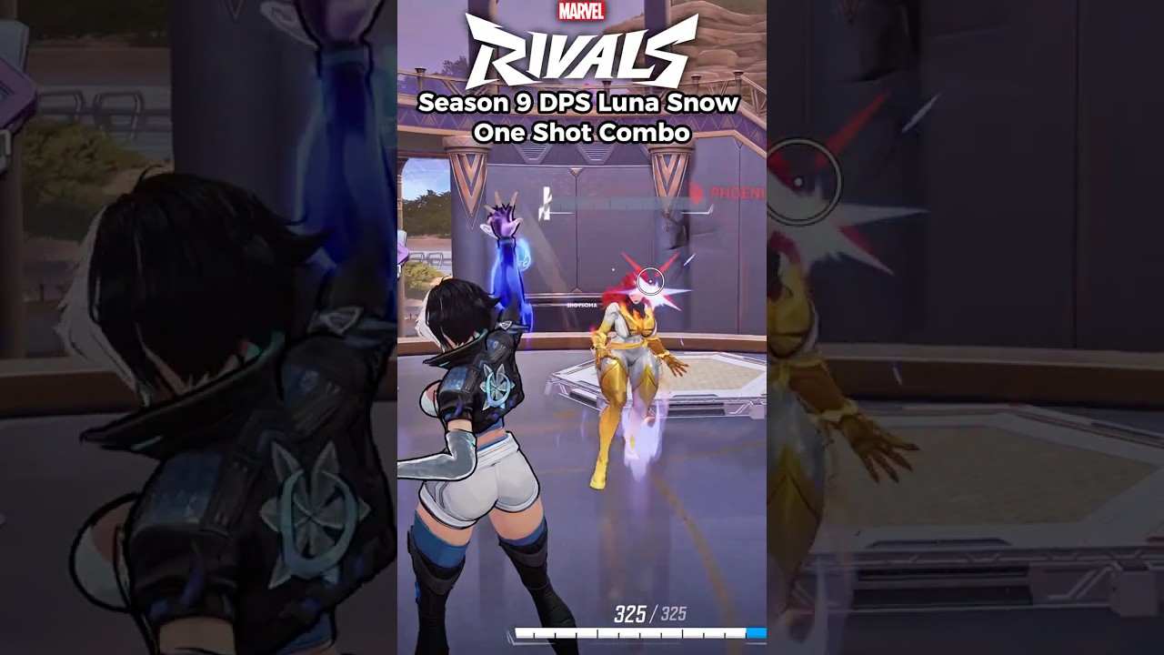 Luna Snow One Shot Combo in Marvel Rivals Season 9