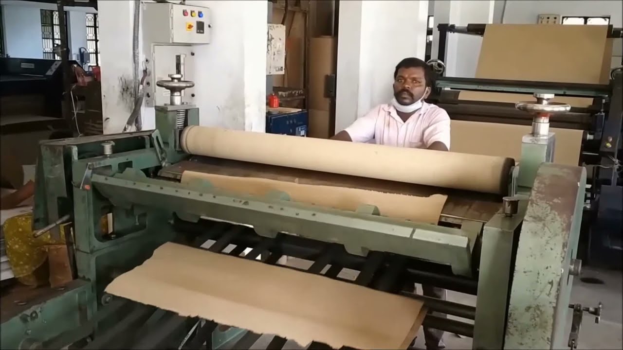 Corrugated Box Manufacturing Process